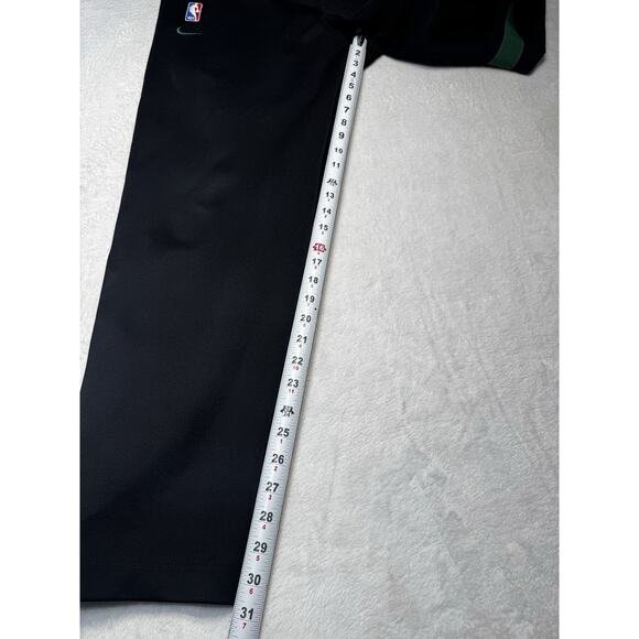 Nike Team Sports Boston Celtics Tearaway Warm Up Pants Black Green VTG SZ M - Picture 8 of 12